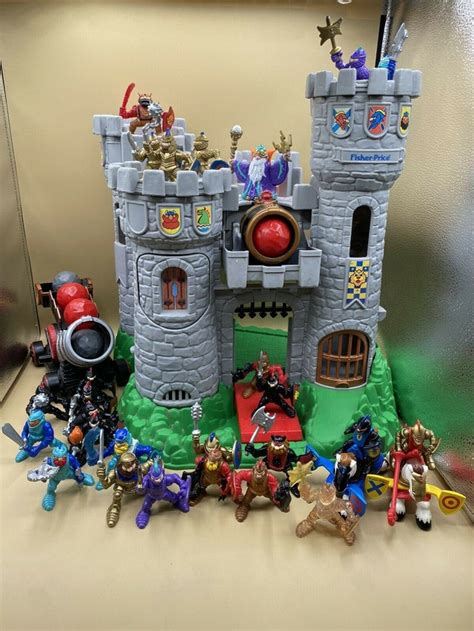 <strong>1994 Fisher Price</strong> GREAT ADVENTURES <strong>Castle</strong> Playset, Knights, Cannon Figur. . Fisher price castle 1994